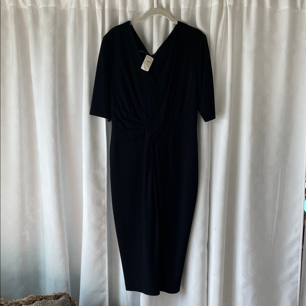 Escada Black Midi Dress